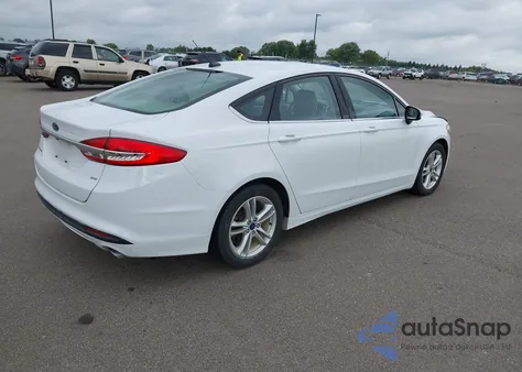 2018 Ford Fusion Se из США, поврежденный, VIN 3FA6P0H7XJR133525